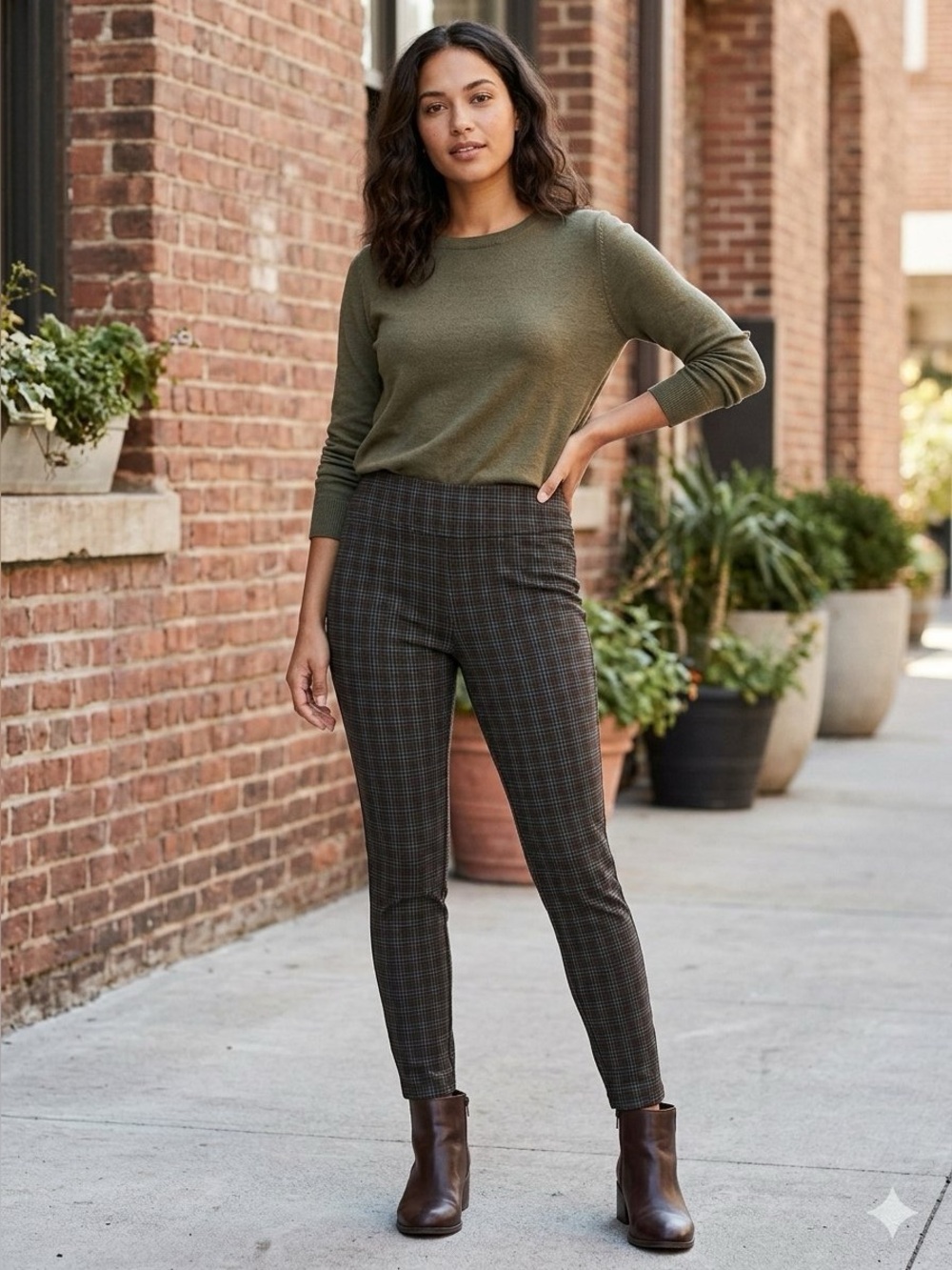 044 Max Studio High Waist Skinny Legging W 15-17 R 11 I 28